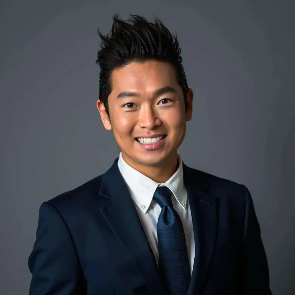 Portrait of professional emcee James Yang